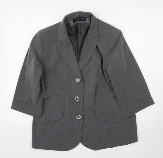 Womens UK Size 16 Wardrobe Grey Jacket