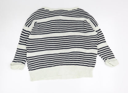 Womens UK Size 8 Topshop Multicoloured Pullover Jumper