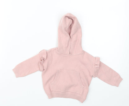 George Girls Pink   Pullover Jumper One Size  - Hoodie