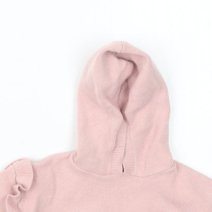 George Girls Pink   Pullover Jumper One Size  - Hoodie
