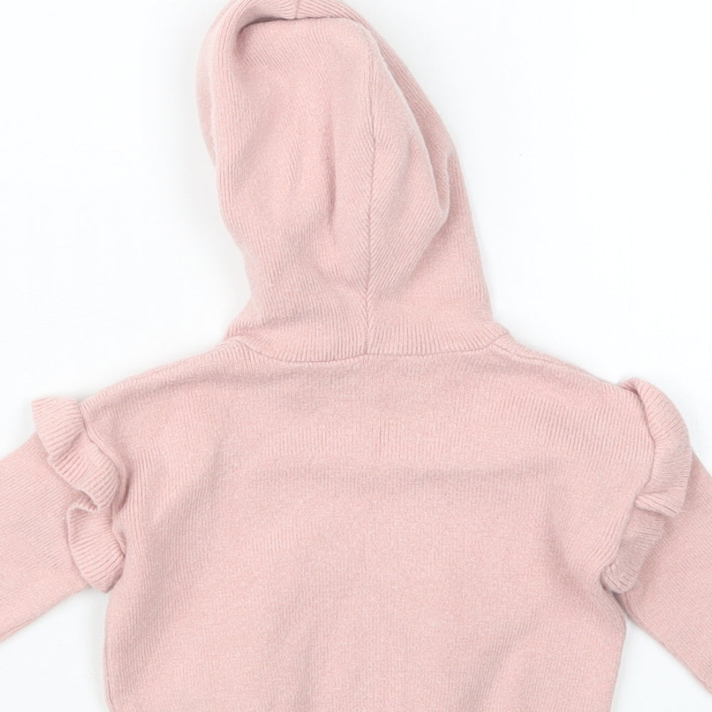 George Girls Pink   Pullover Jumper One Size  - Hoodie