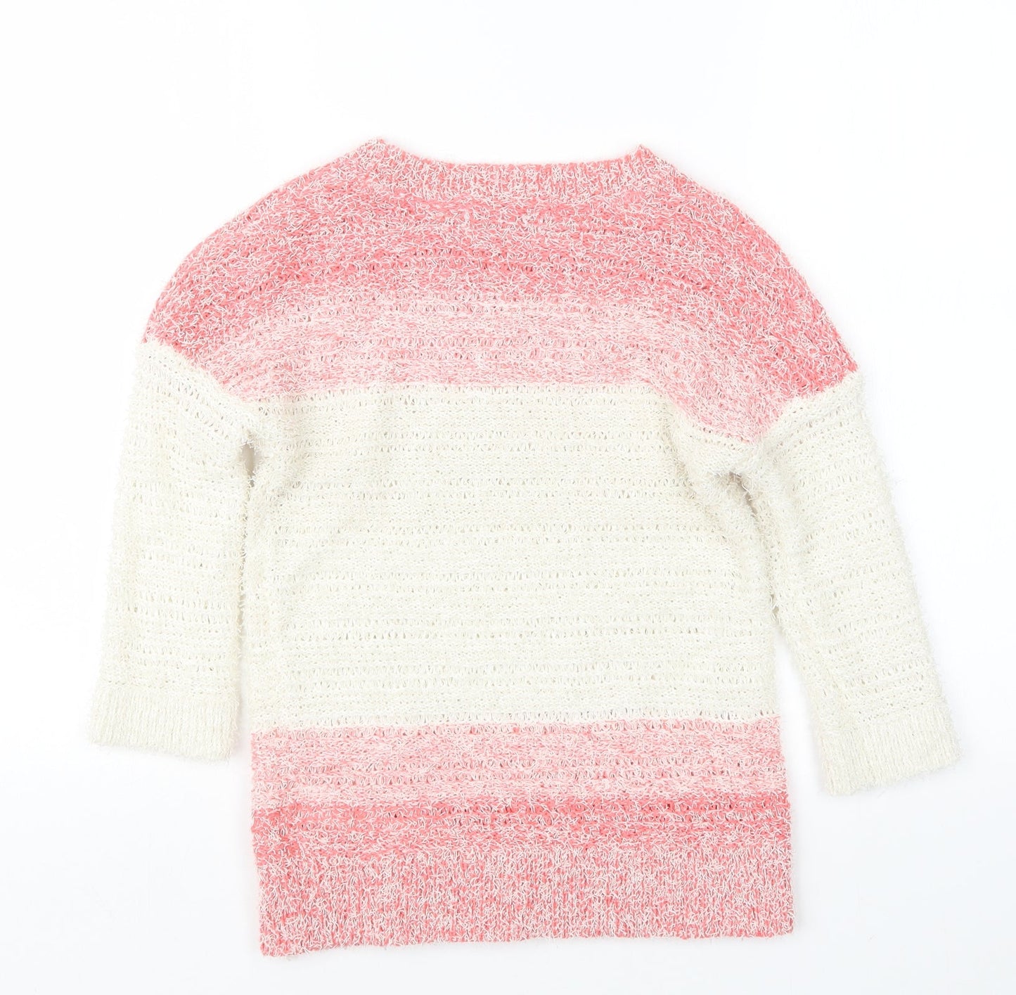 Womens UK Size 10 Red Herring Pink Pullover Jumper