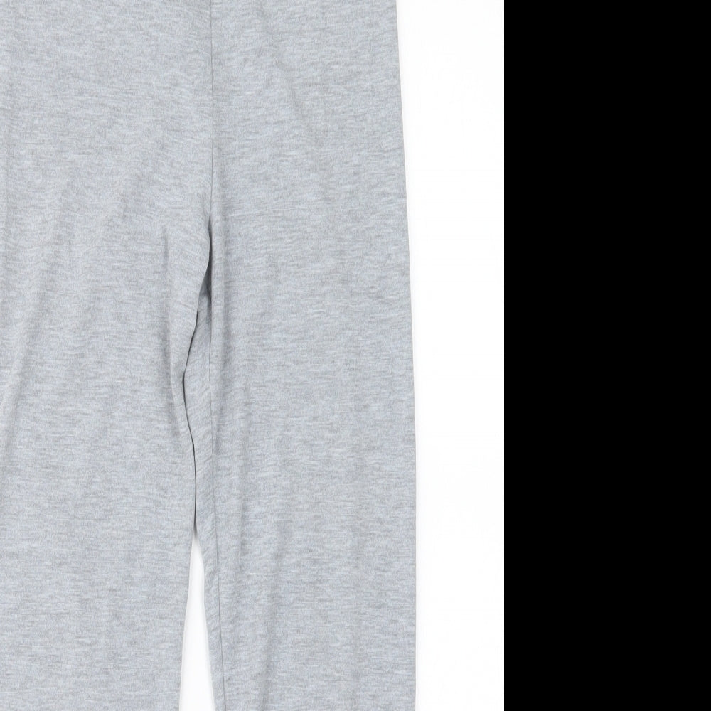 Preworn Girls Grey   Carrot Trousers Size 11-12 Years
