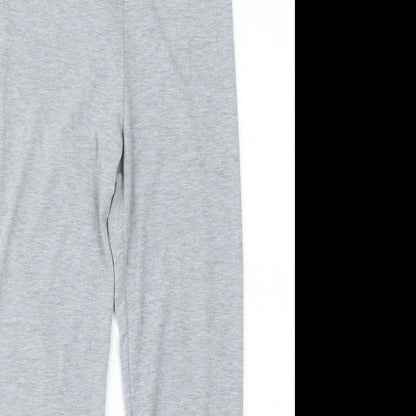Preworn Girls Grey   Carrot Trousers Size 11-12 Years