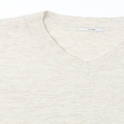 George Womens Beige  Knit Pullover Jumper Size XL
