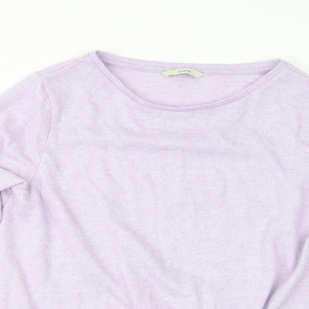 George Womens Purple   Pullover Jumper Size 12