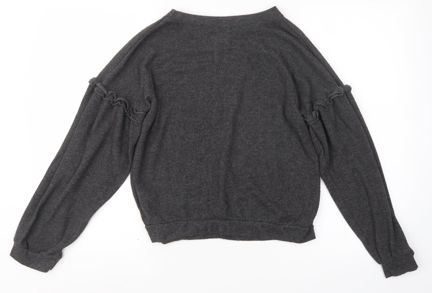 Womens UK Size 6 Love to Lounge Grey Pullover Jumper
