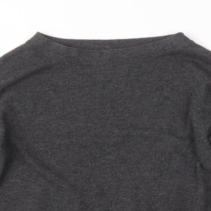Womens UK Size 6 Love to Lounge Grey Pullover Jumper