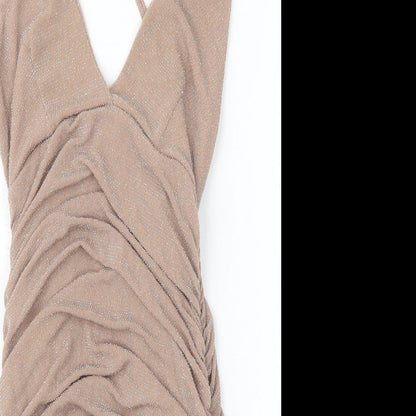 Missguided Womens Beige   Mini  Size 8
