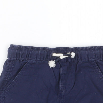 George Boys Blue   Cropped Trousers Size 12-18 Months