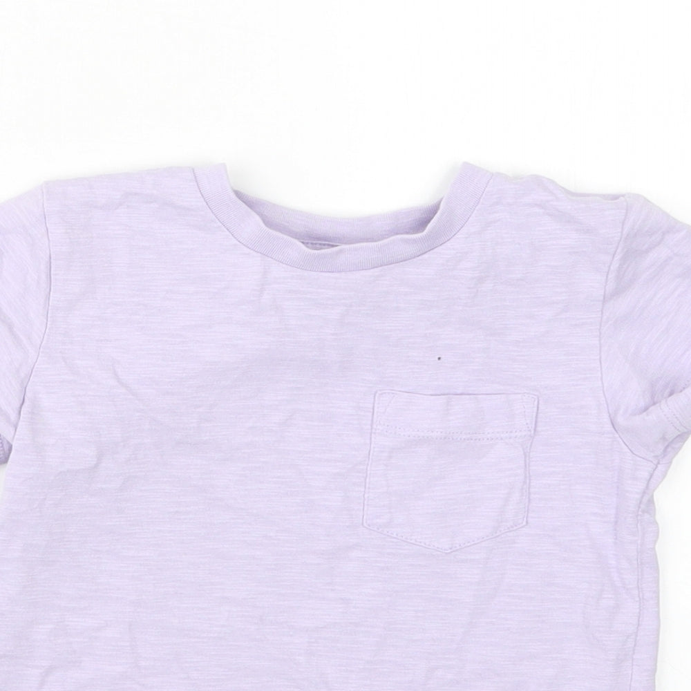 NEXT Boys Purple   Basic T-Shirt Size 2-3 Years