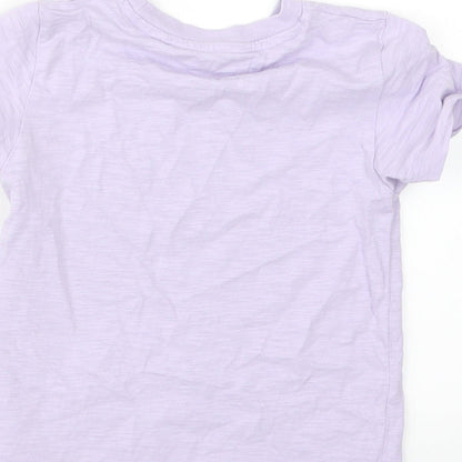 NEXT Boys Purple   Basic T-Shirt Size 2-3 Years