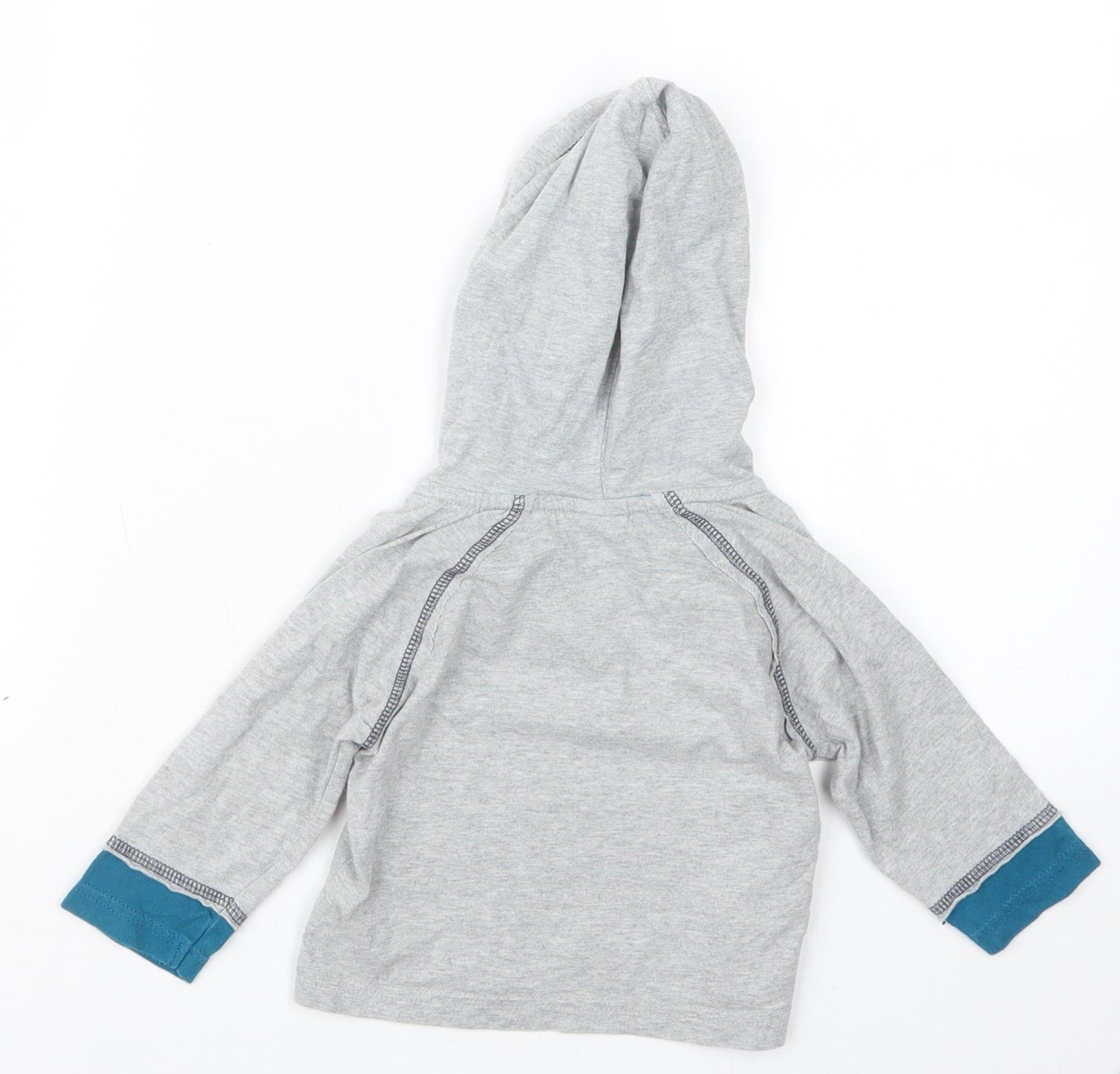 MINIMODE Boys Grey   Basic T-Shirt Size 6-9 Months
