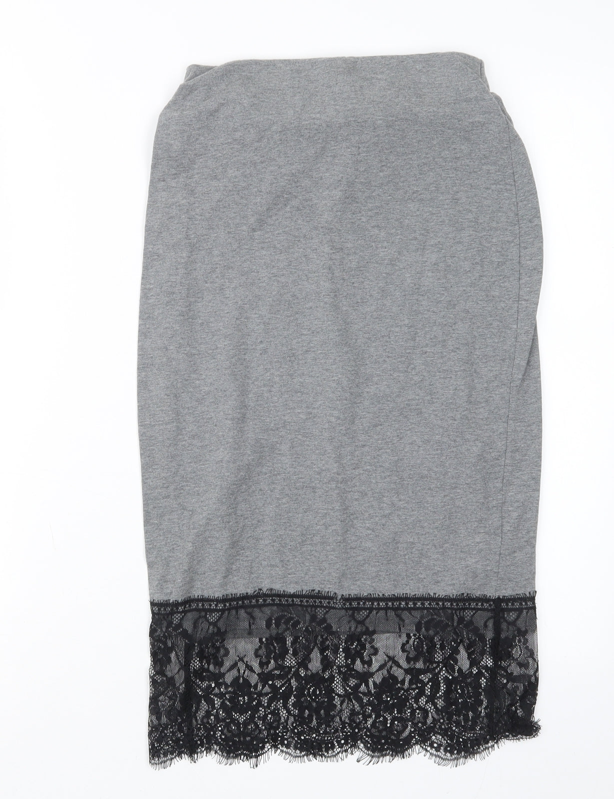 Lily Loves Womens Grey   Straight & Pencil Skirt Size 8