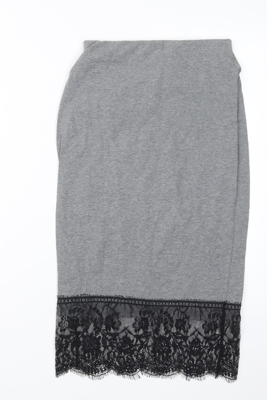 Lily Loves Womens Grey   Straight & Pencil Skirt Size 8