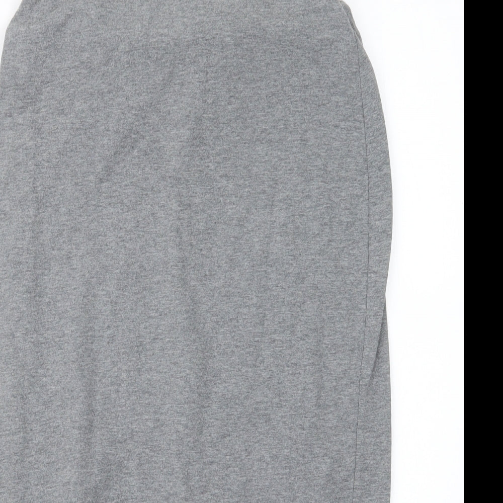 Lily Loves Womens Grey   Straight & Pencil Skirt Size 8