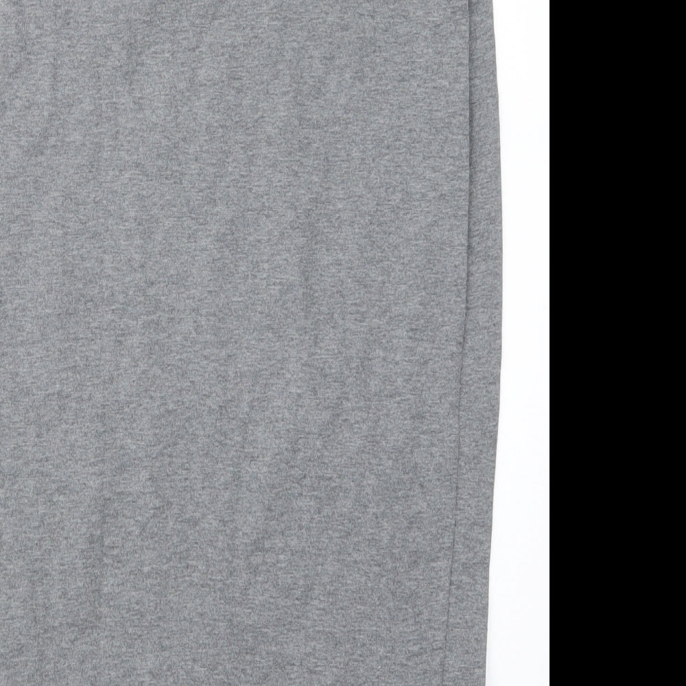 Lily Loves Womens Grey   Straight & Pencil Skirt Size 8