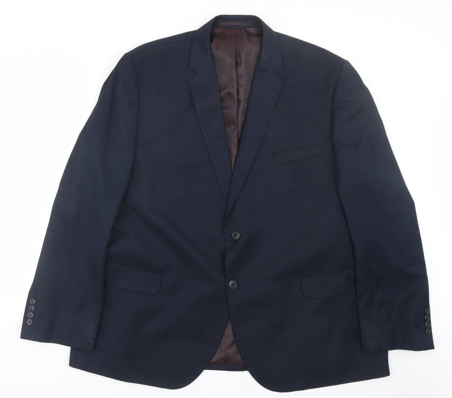 George Mens Blue   Jacket Suit Size 44