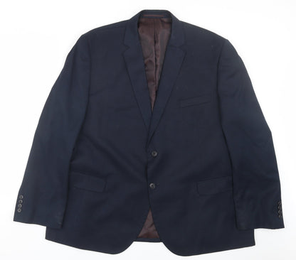 George Mens Blue   Jacket Suit Size 44