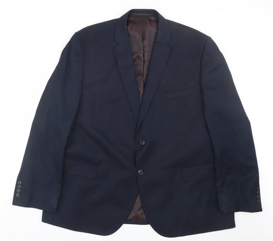 George Mens Blue   Jacket Suit Size 44