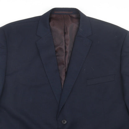 George Mens Blue   Jacket Suit Size 44