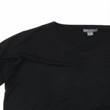 Primark Womens Black   Pullover Jumper Size 14