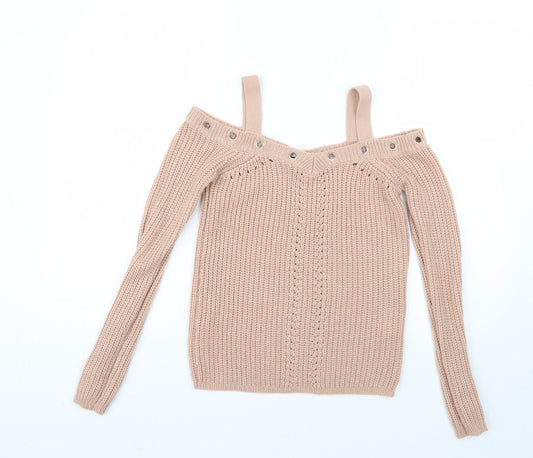 Womens UK Size 8 Select Pink  Jumper