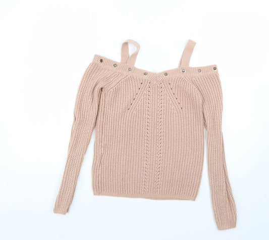 Womens UK Size 8 Select Pink  Jumper