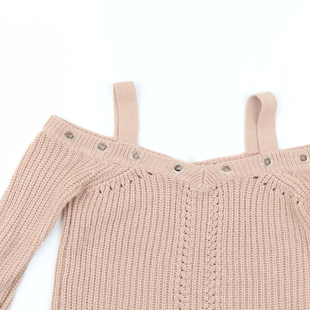 Womens UK Size 8 Select Pink  Jumper