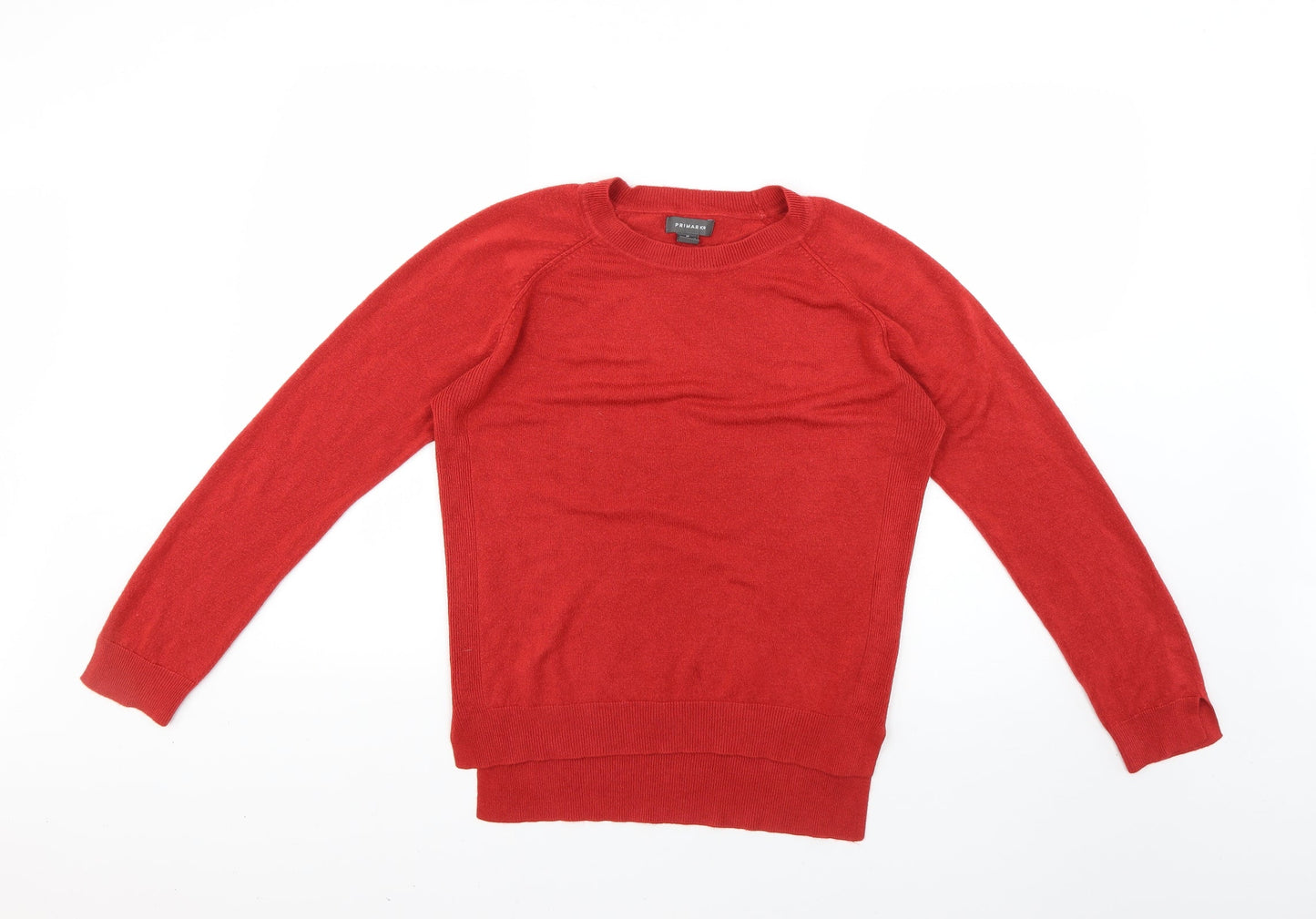 Primark Womens Red   Pullover Jumper Size 12