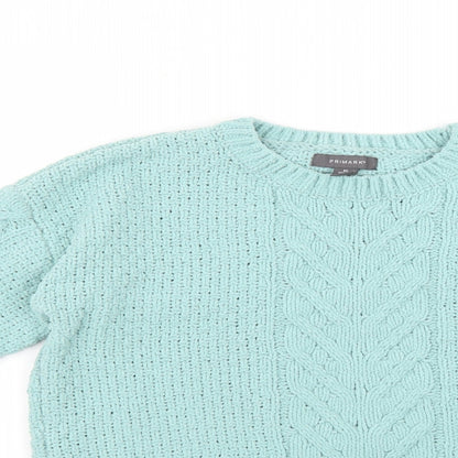 Primark Womens Green   Pullover Jumper Size 6