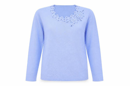 Womens UK Size S alexara Blue  Jumper