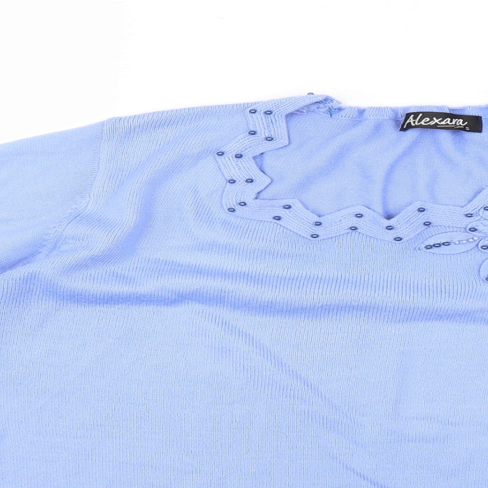 Womens UK Size S alexara Blue  Jumper