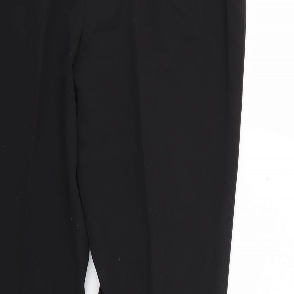 George Womens Black   Trousers  Size 12 L28 in