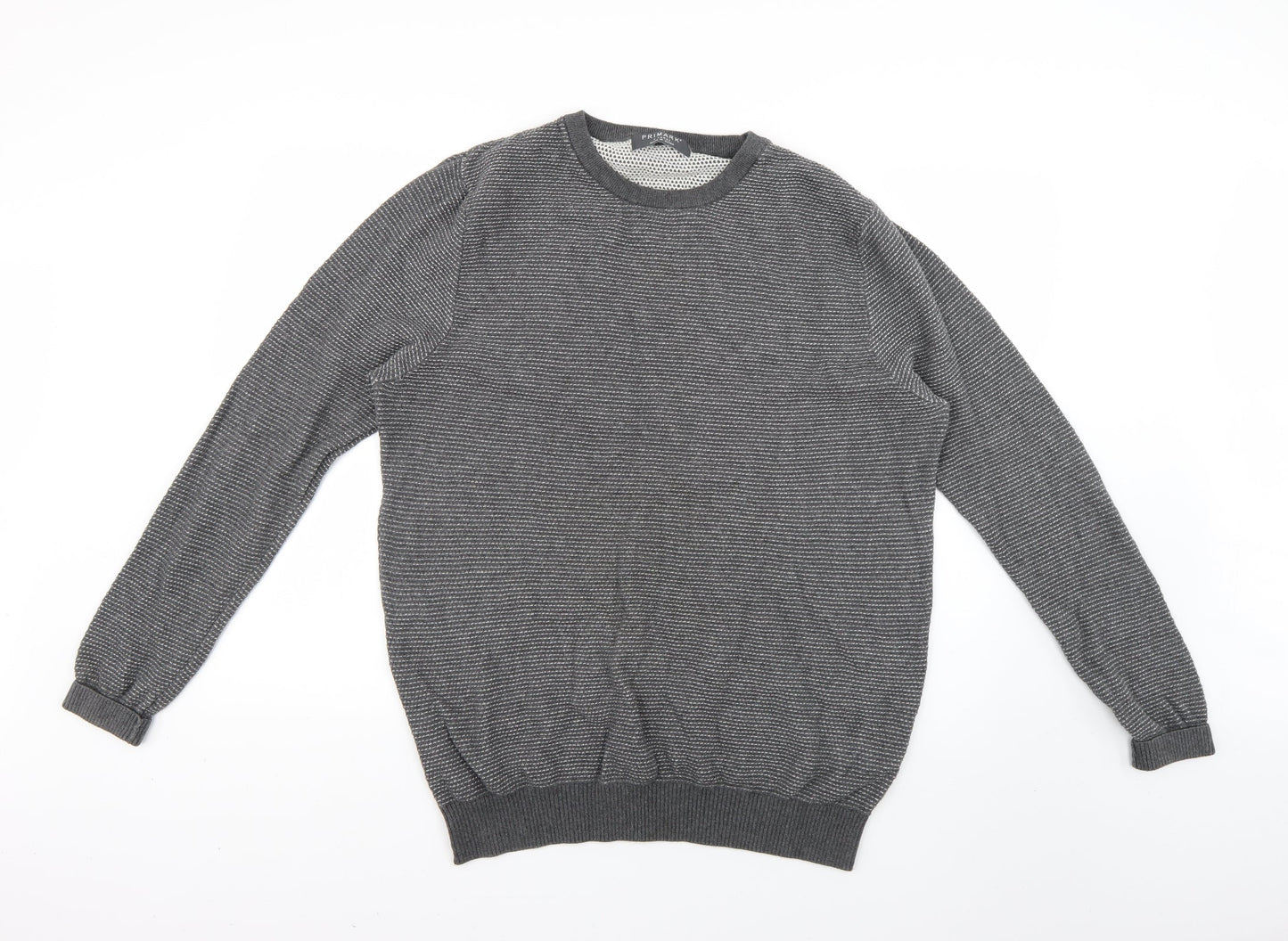 Primark Mens Grey   Pullover Jumper Size XL