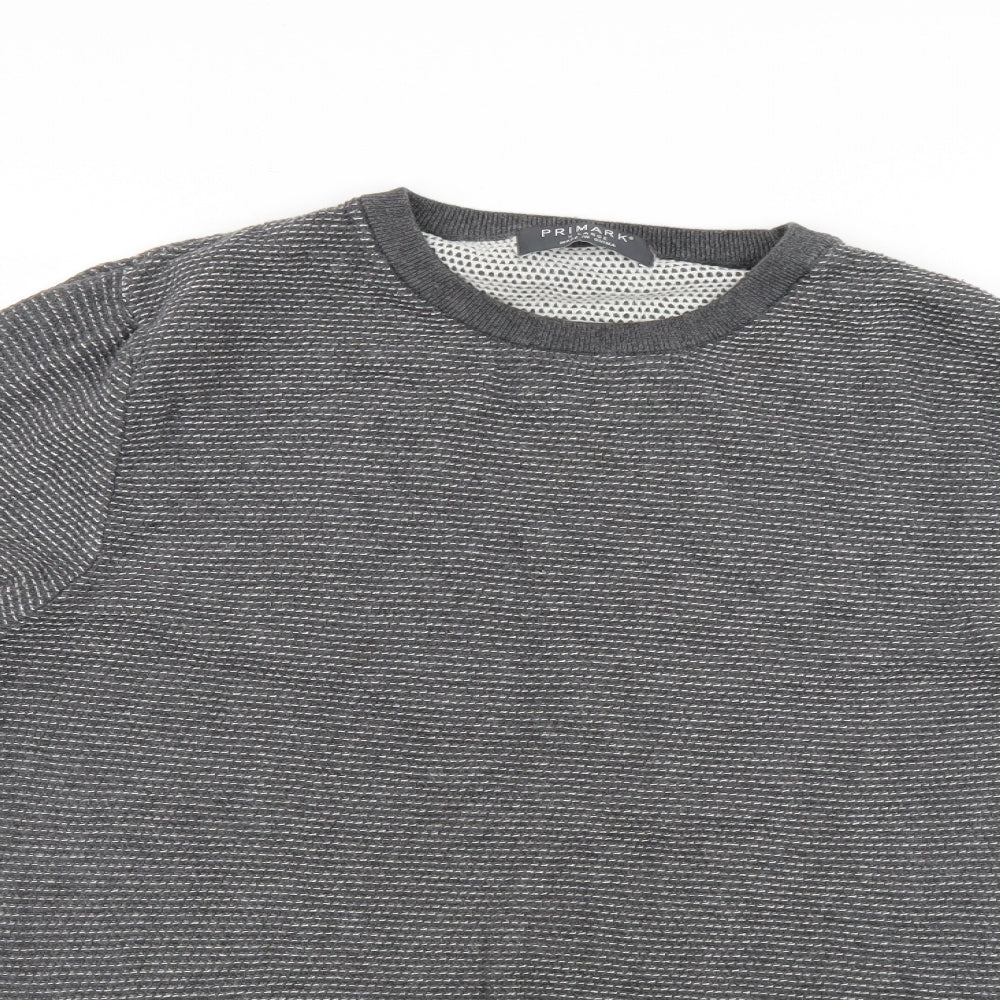 Primark Mens Grey   Pullover Jumper Size XL