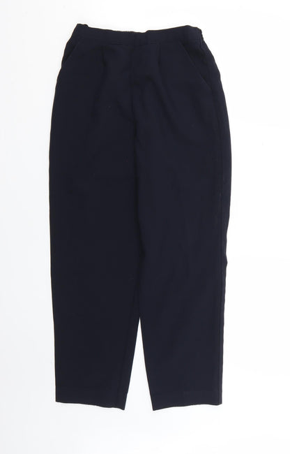 Womens UK Size 10 sarah hamilton Regular Fit  Blue Trousers