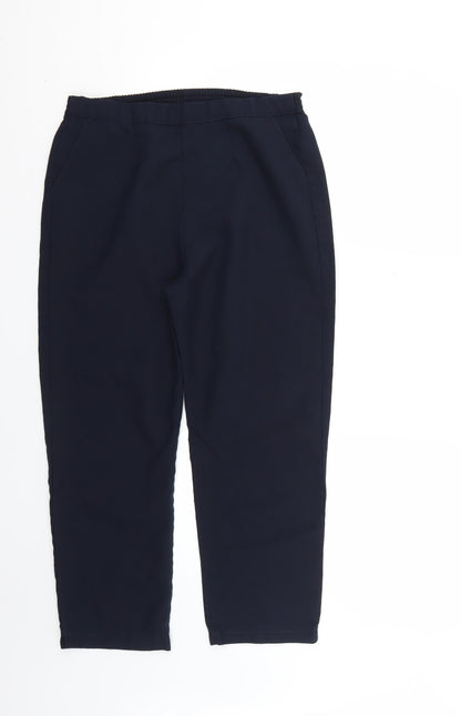 Preworn Womens Blue   Trousers  Size 14 L24 in