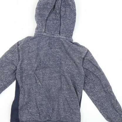George Boys Blue   Full Zip Hoodie Size 7-8 Years