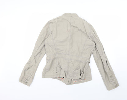 Debenhams Womens Beige   Jacket Coat Size 12