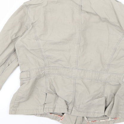 Debenhams Womens Beige   Jacket Coat Size 12
