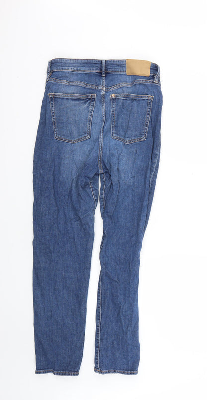 Womens UK Size 6 H&M Regular Fit Skinny Blue Jeans