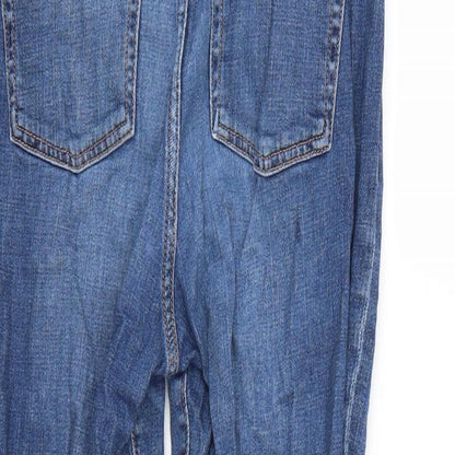 Womens UK Size 6 H&M Regular Fit Skinny Blue Jeans
