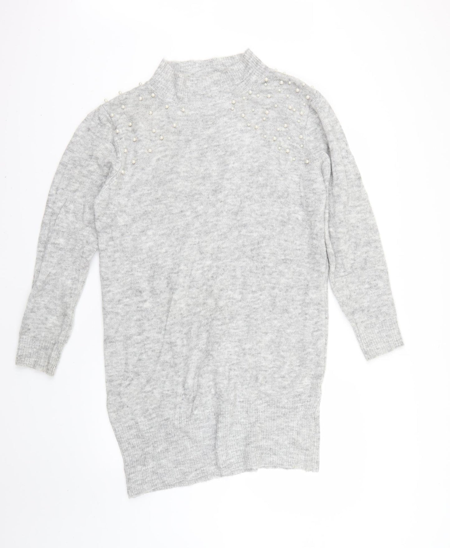 George Womens Grey   Pullover Jumper Size M