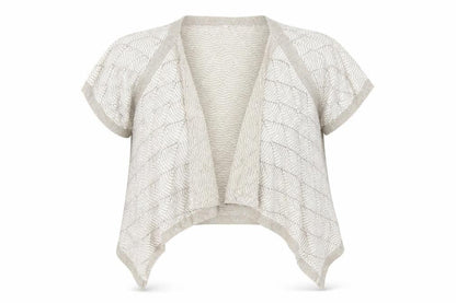 Womens UK Size 14 Per Una Beige Cardigan Jumper