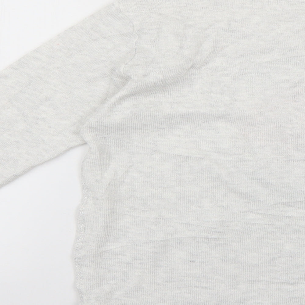 h7m Girls Grey   Pullover Jumper Size 11-12 Years