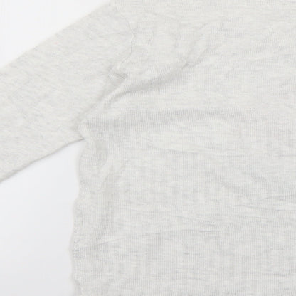h7m Girls Grey   Pullover Jumper Size 11-12 Years