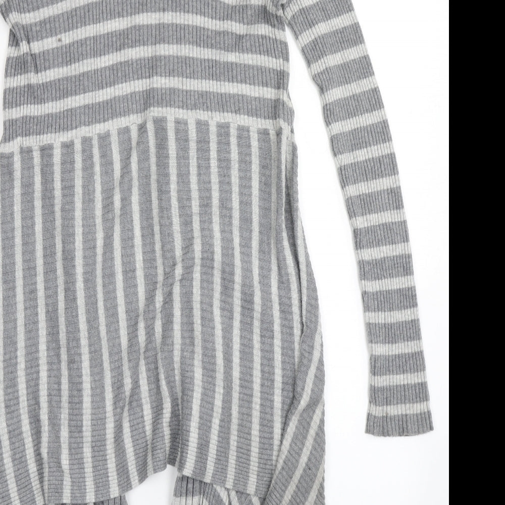 Womens UK Size 12 Marks & Spencer Grey Cardigan Jumper