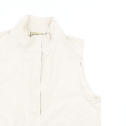 Womens UK Size 12 Atmosphere Beige Basic Blouse