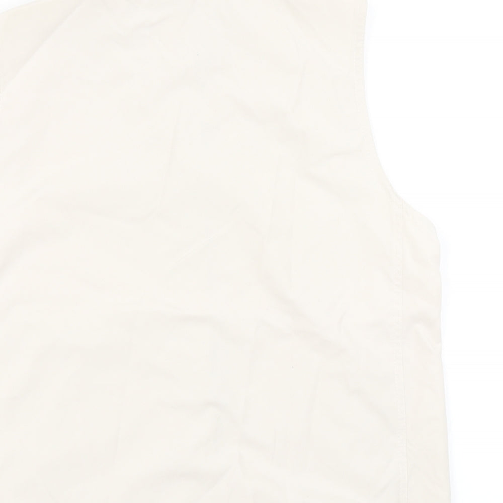 Womens UK Size 12 Atmosphere Beige Basic Blouse